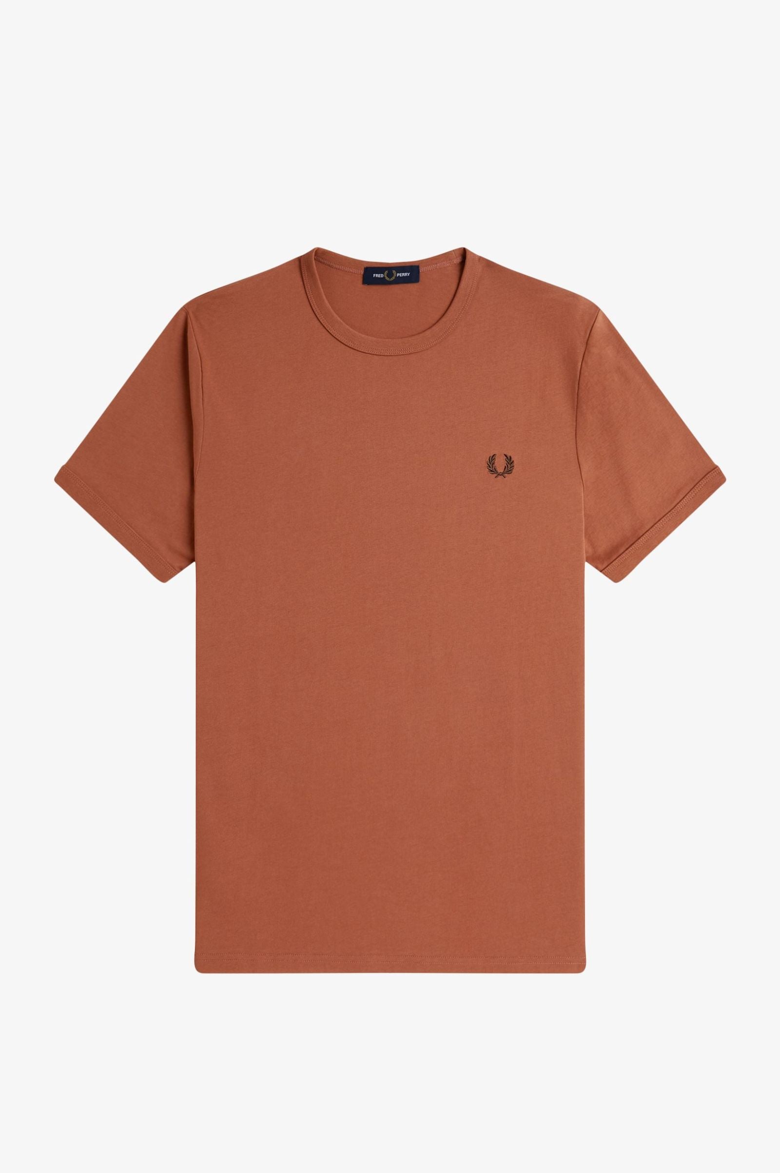 Ringer Tshirt, Cinnamon