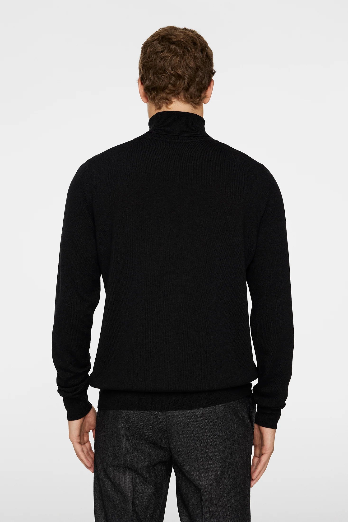 Kaden Merino Turtleneck, Black