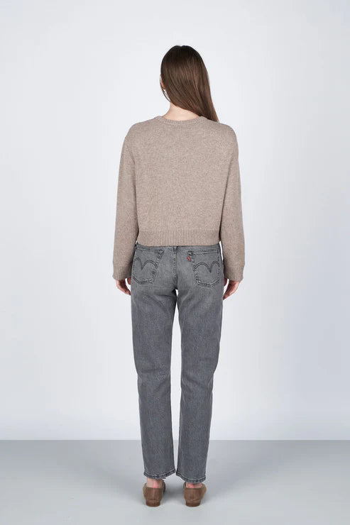 Fara Blouse, Light Smoke