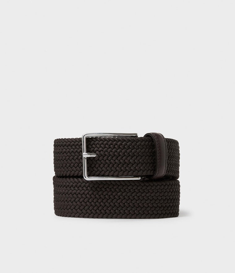 MARSTRAND BELT, DARK BROWN