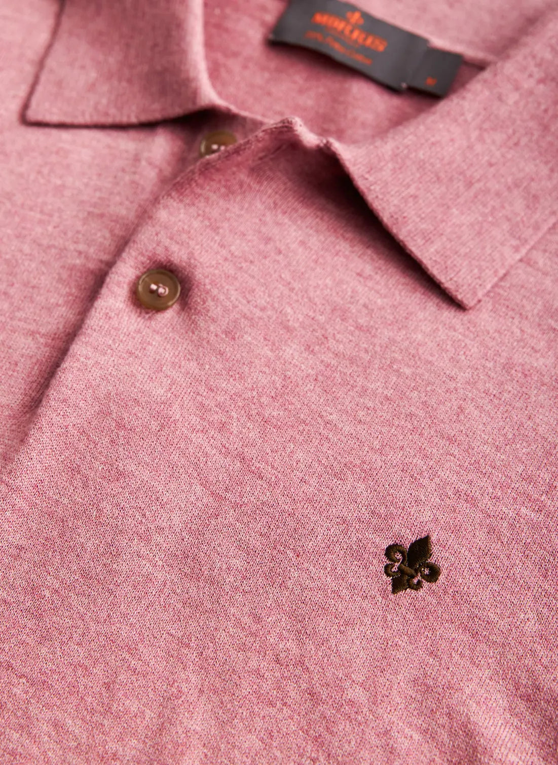 RILEY SS POLO, PINK