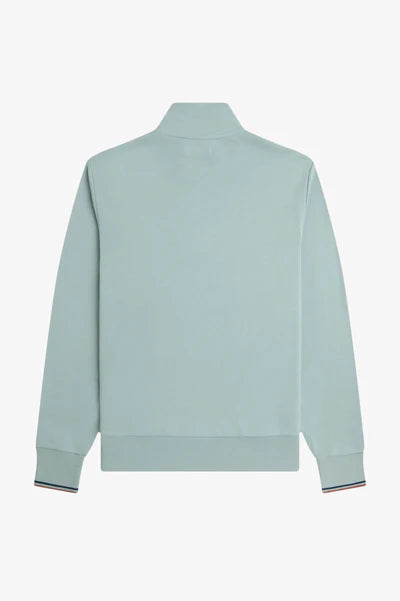 HALF ZIP SWEATSHIRT, SILVER BLUE