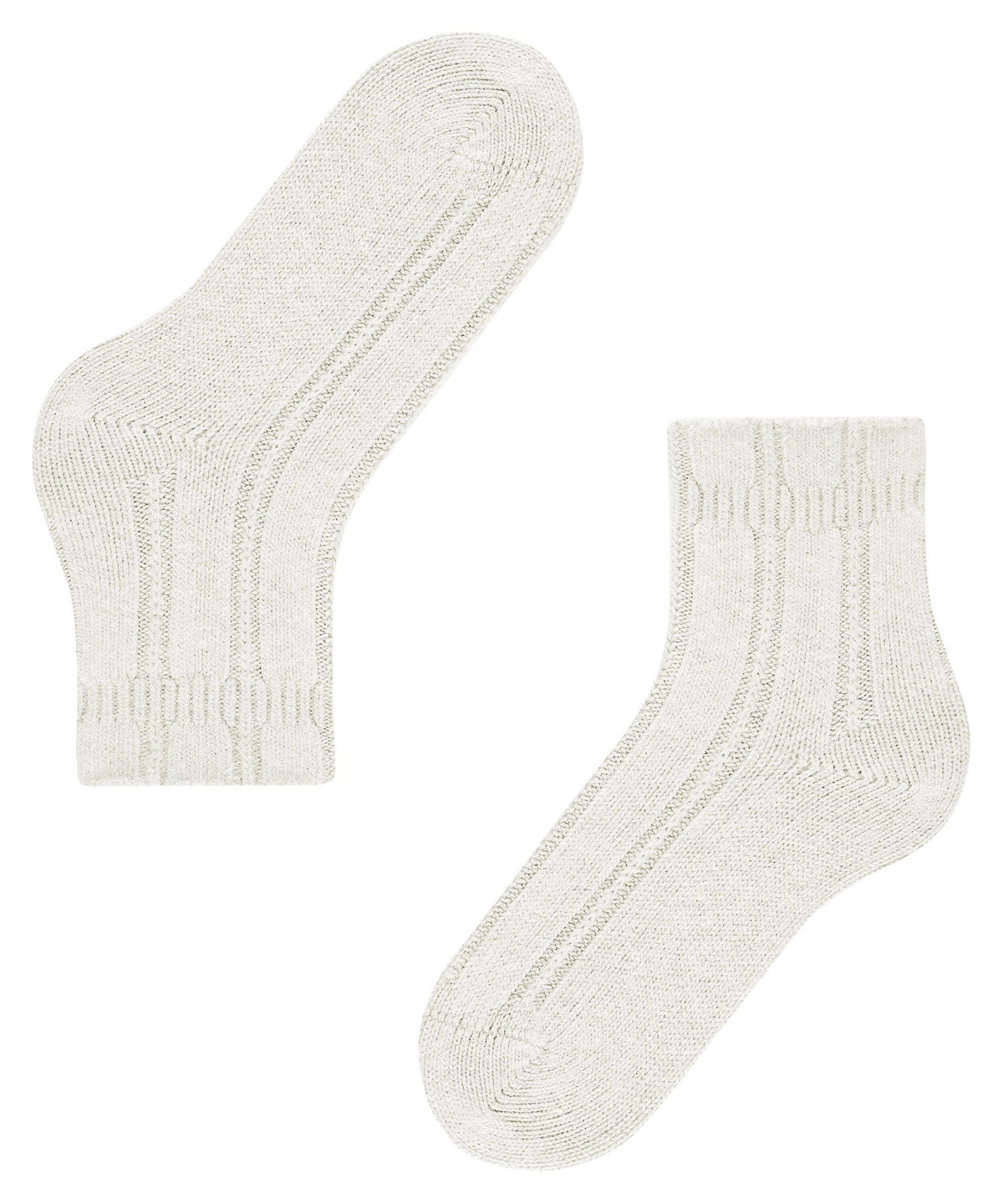 Bedsock Women House socks, Offwhite