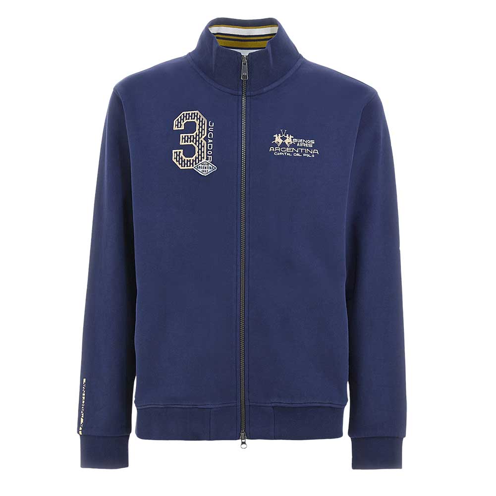 Man Fleece Replica Brushed, Navy