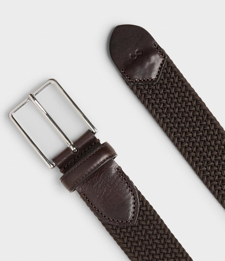 MARSTRAND BELT, DARK BROWN