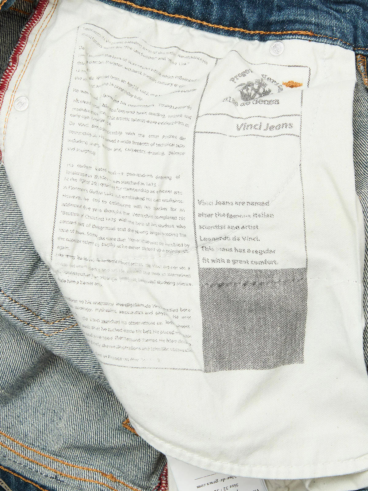 VINCI TOPAZ VINTAGE JEANS, USED