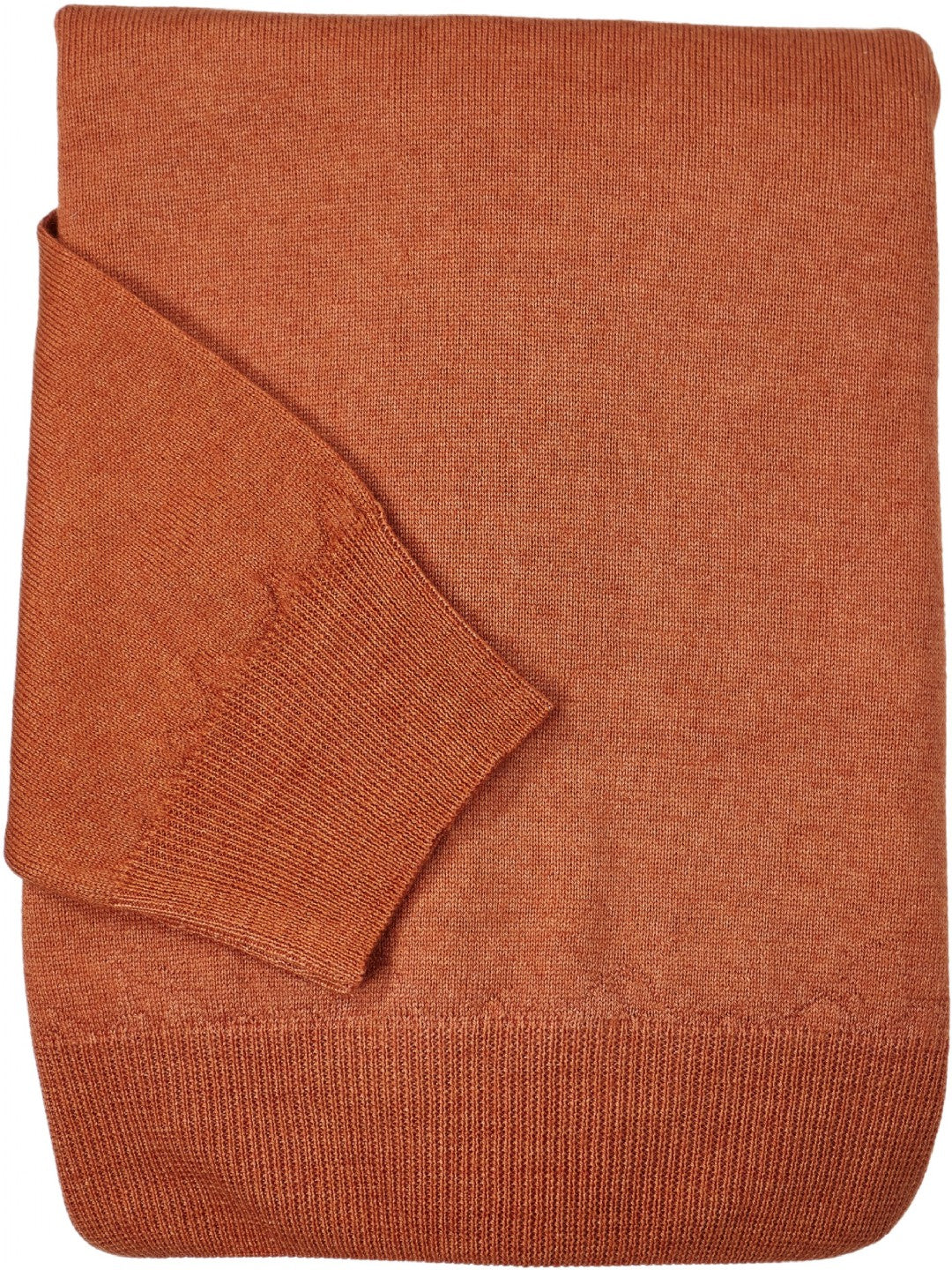 GR88 Jumper strik, crew neck, burn red