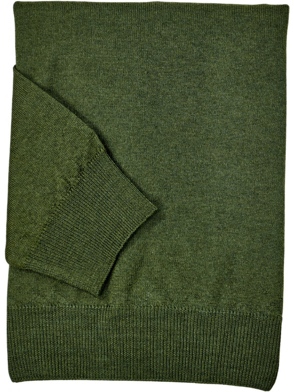 CREW NECK JUMPER 50/50, GREEN
