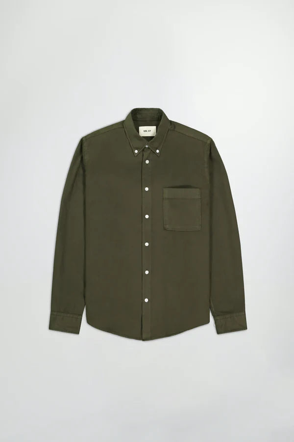 ARNE BD 5655 SHIRT, DARK ARMY