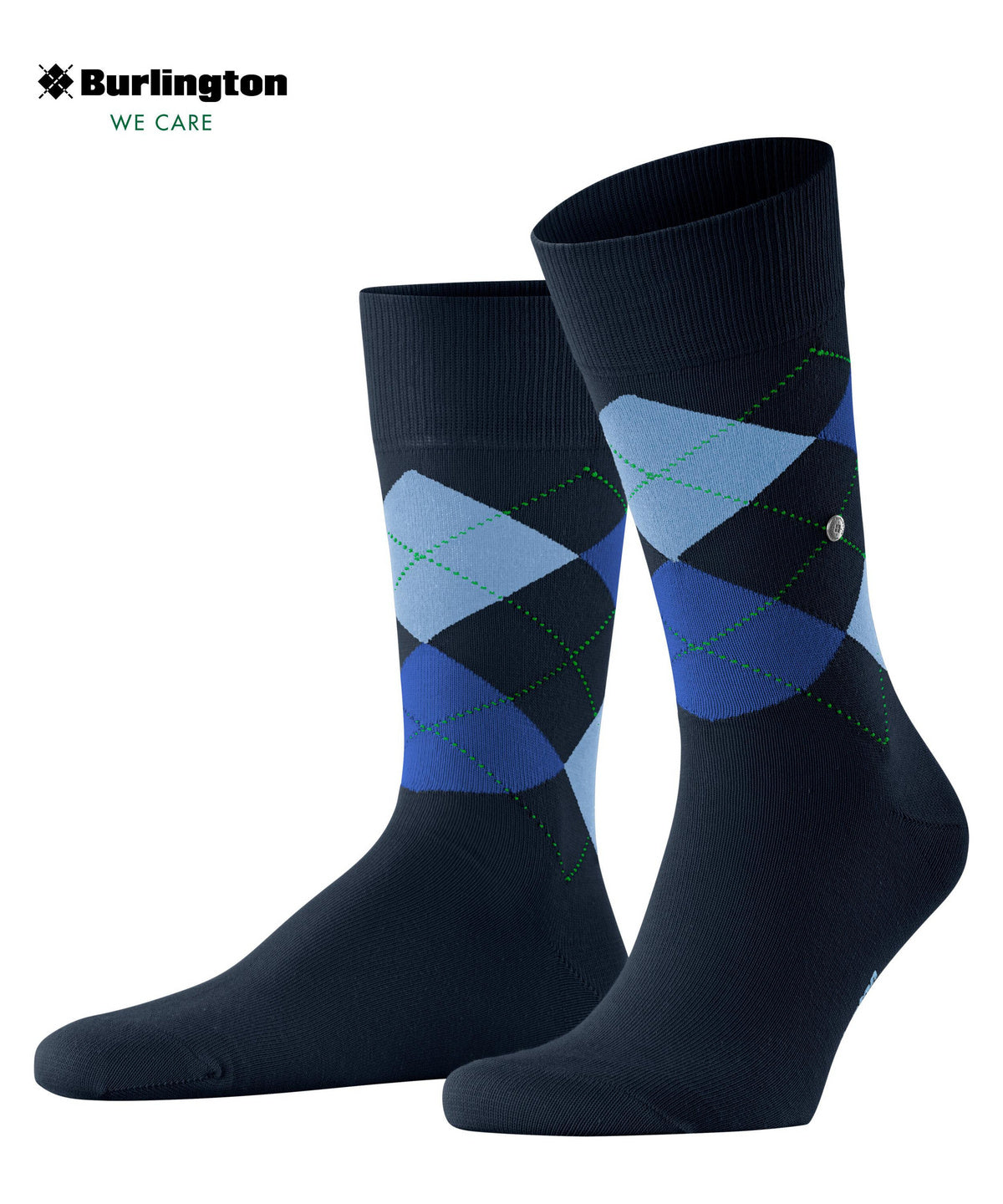 King Socks, Navy/Light Blue