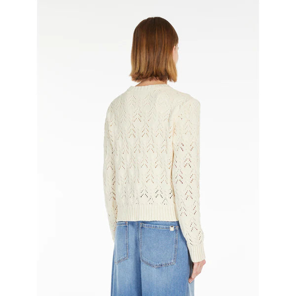 PANARIA CARDIGAN, ECRU