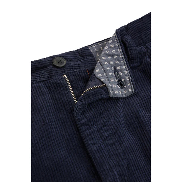 SCHINO-SHYNE CASUAL TROUSERS, DARK BLUE