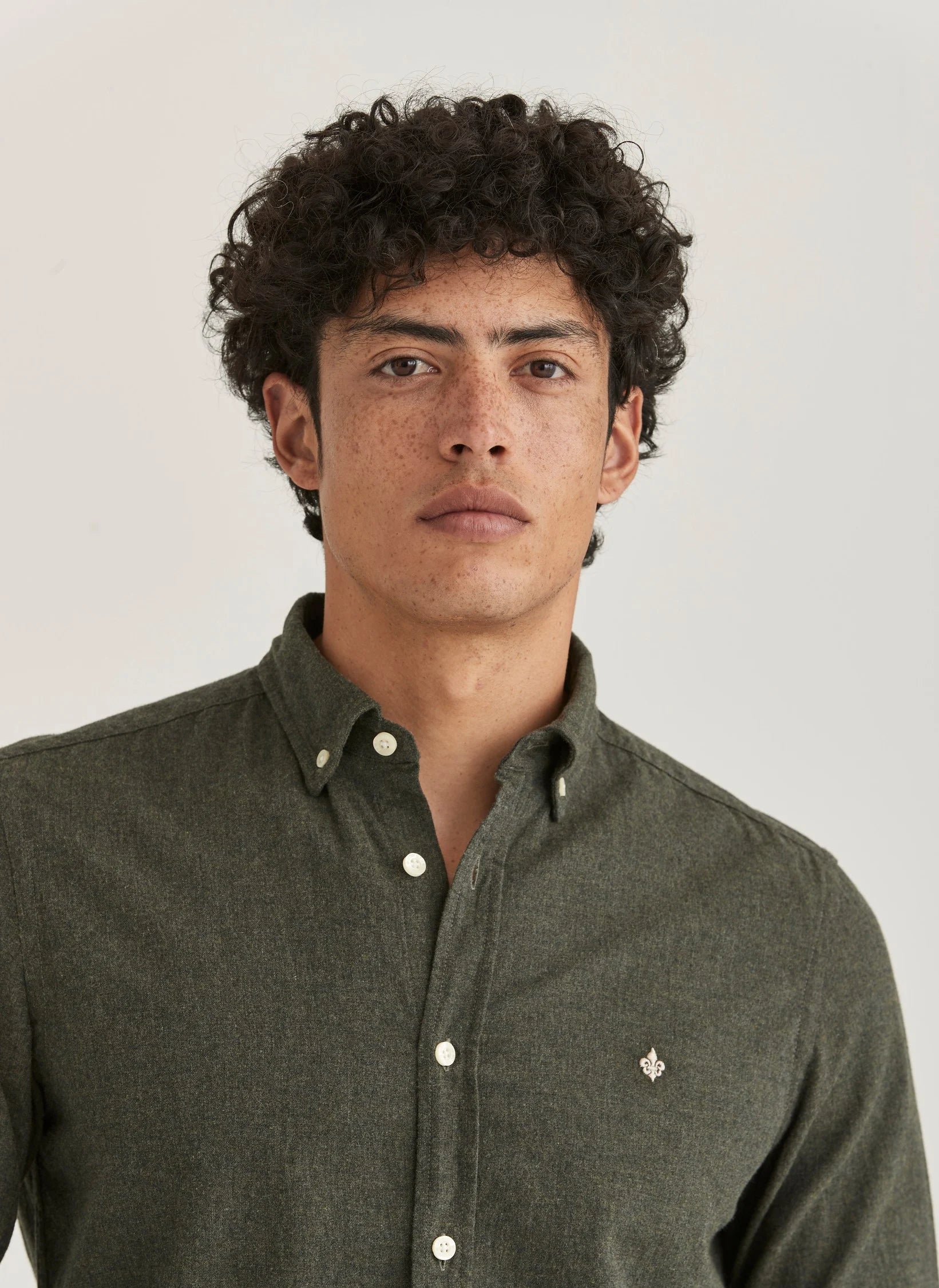 Watts Flannel Shirt, Olive