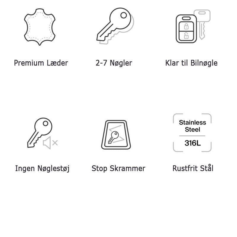 Orbitkey 2.0 leather, cognac/tan