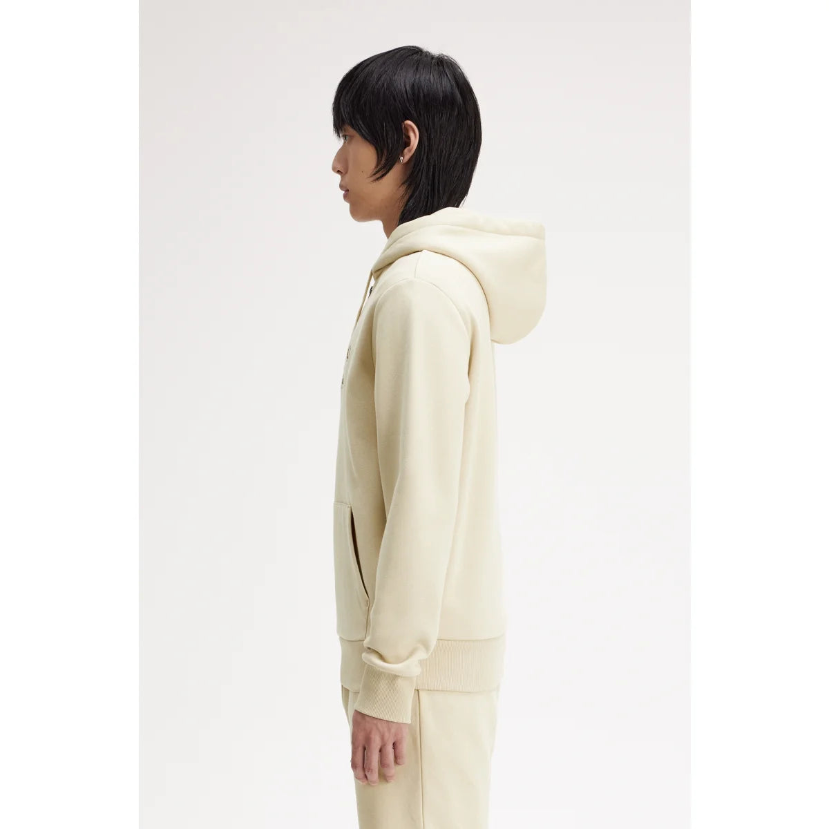 Hooded Fleece Back Sweatshirt, Oatmeal