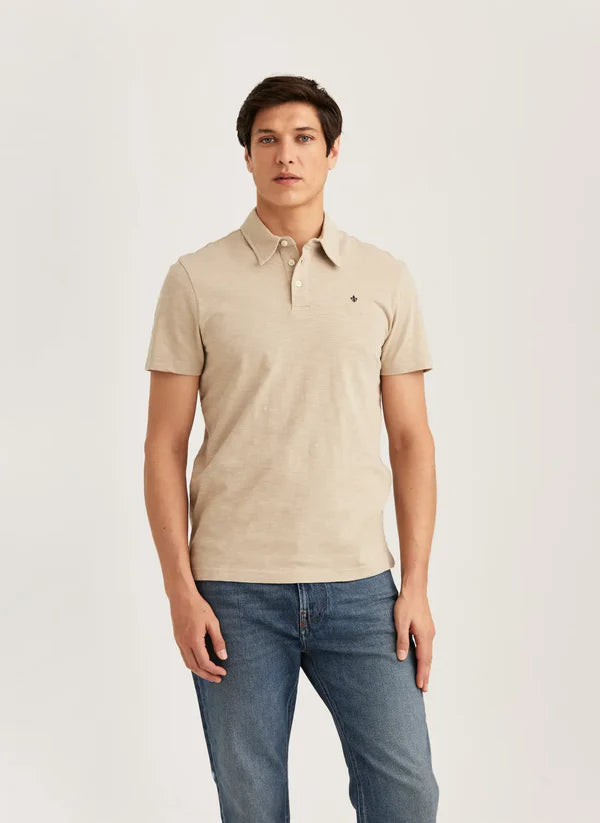 HENRY POLO SHIRT, KHAKI