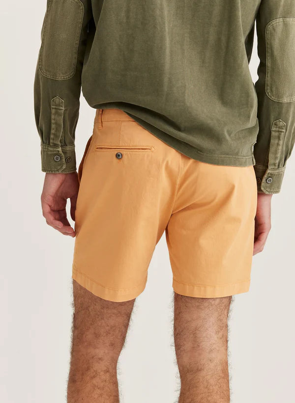 LT. TWILL CHINO SHORTS, ORANGE