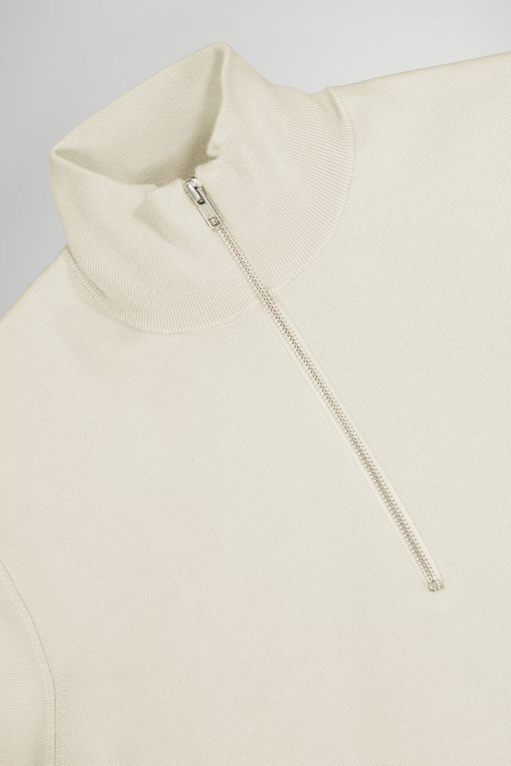Harald Half Zip 6530, Ecru