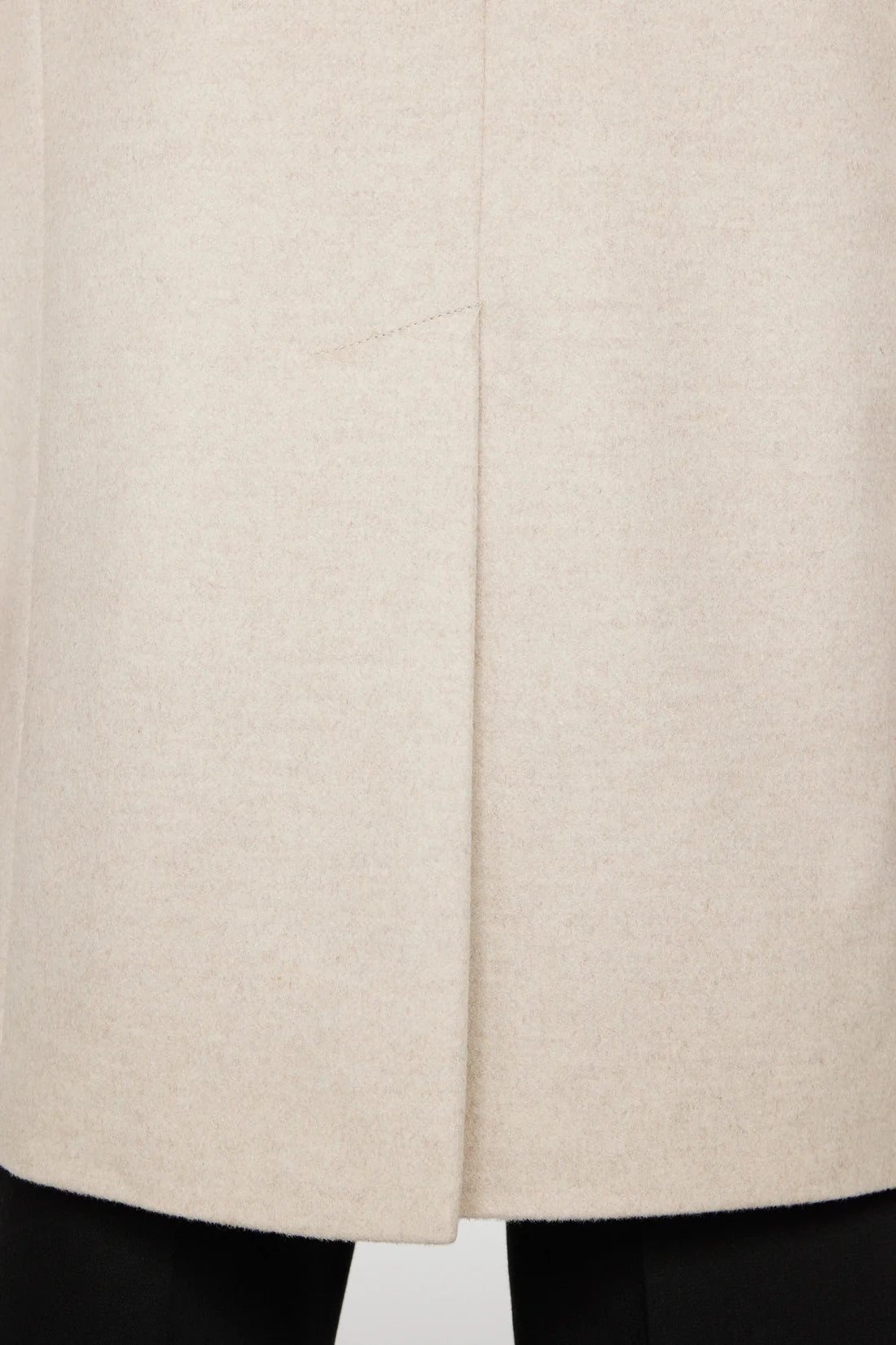 Jesse Melton Cashmere Coat, Moonbeam