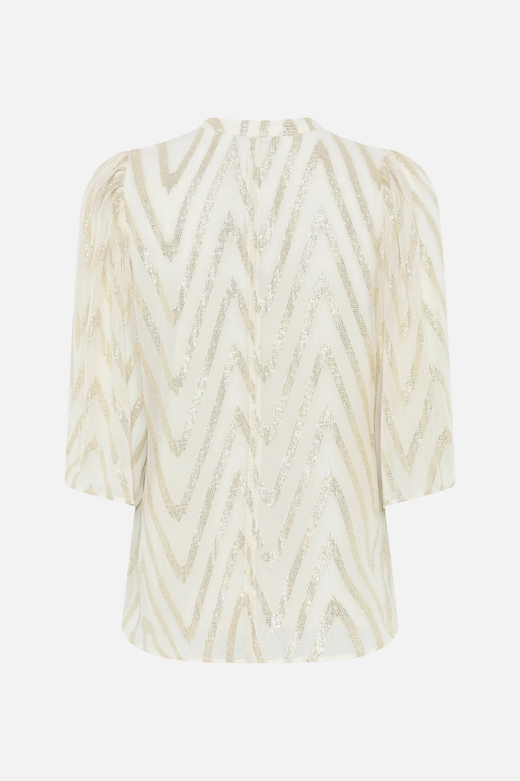 CollardBBMajlya Blouse, Kit w. Metallic