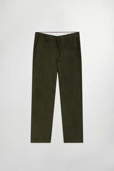 THEO LINEN 1454 TROUSERS, ROSIN