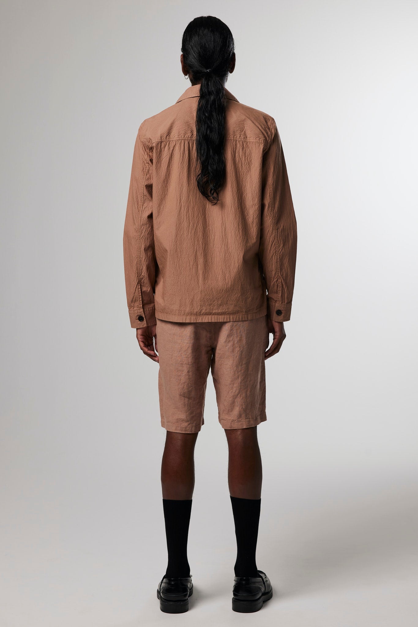 Wilas 1062 overshirt, nougat