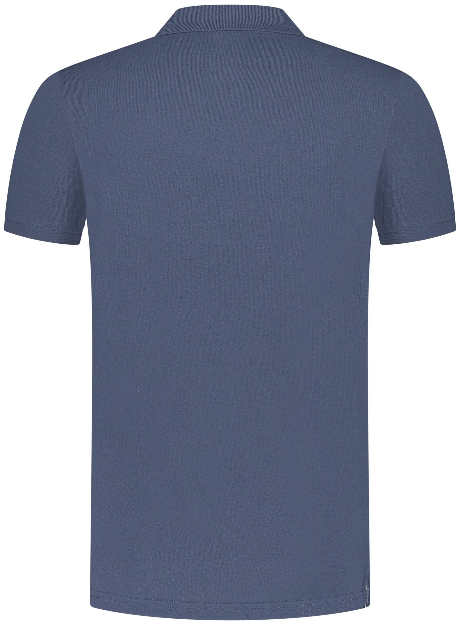 Cotton Polo Shirt, blue