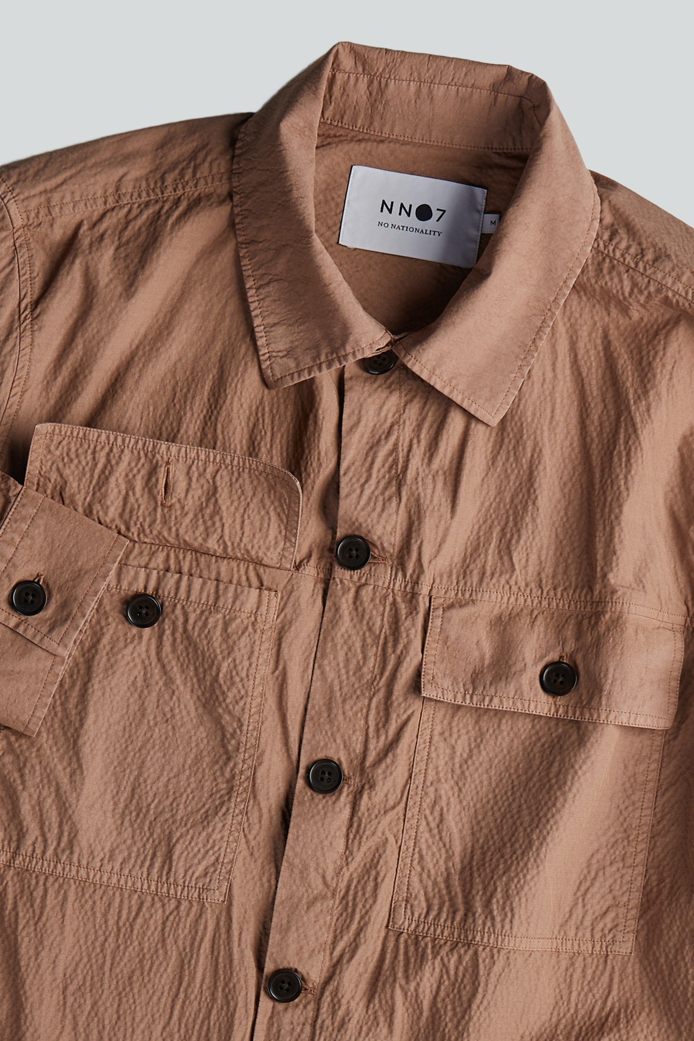 Wilas 1062 overshirt, nougat