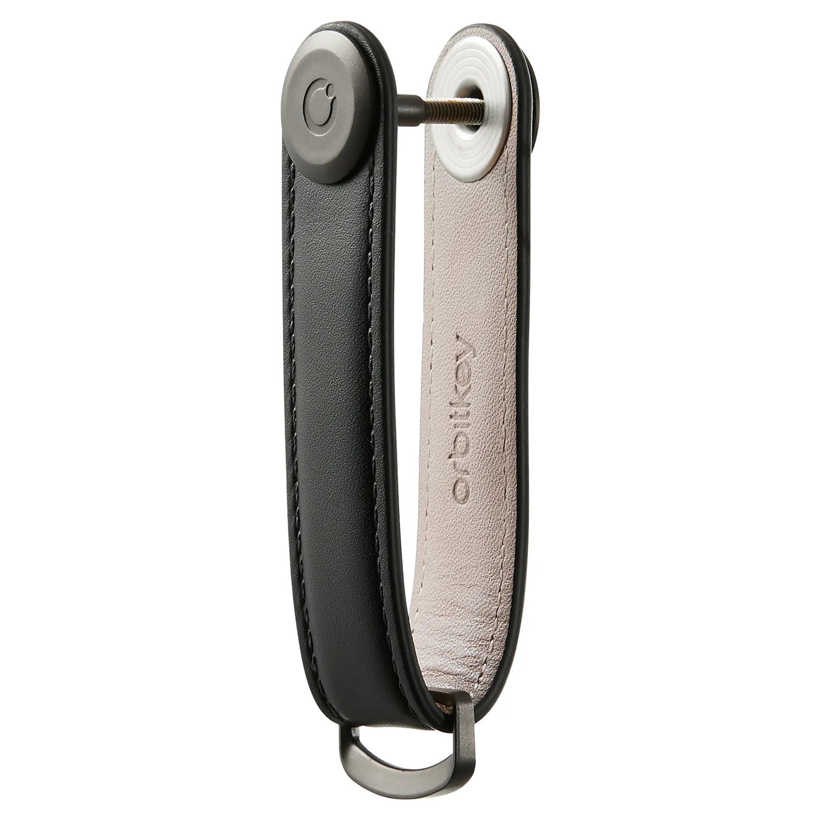 Orbitkey 2.0 leather, black/black