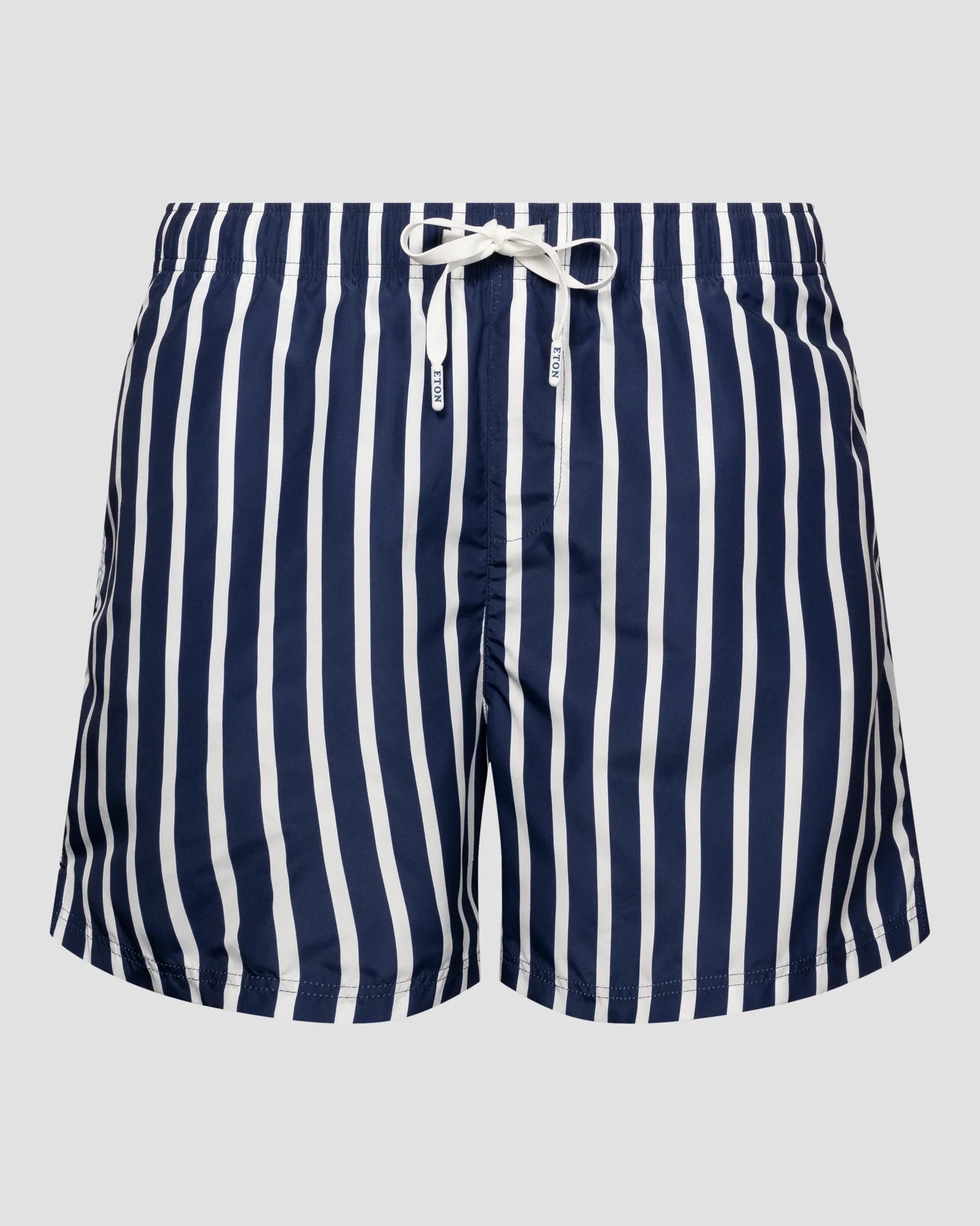 Striped Swimming Shorts, Navy