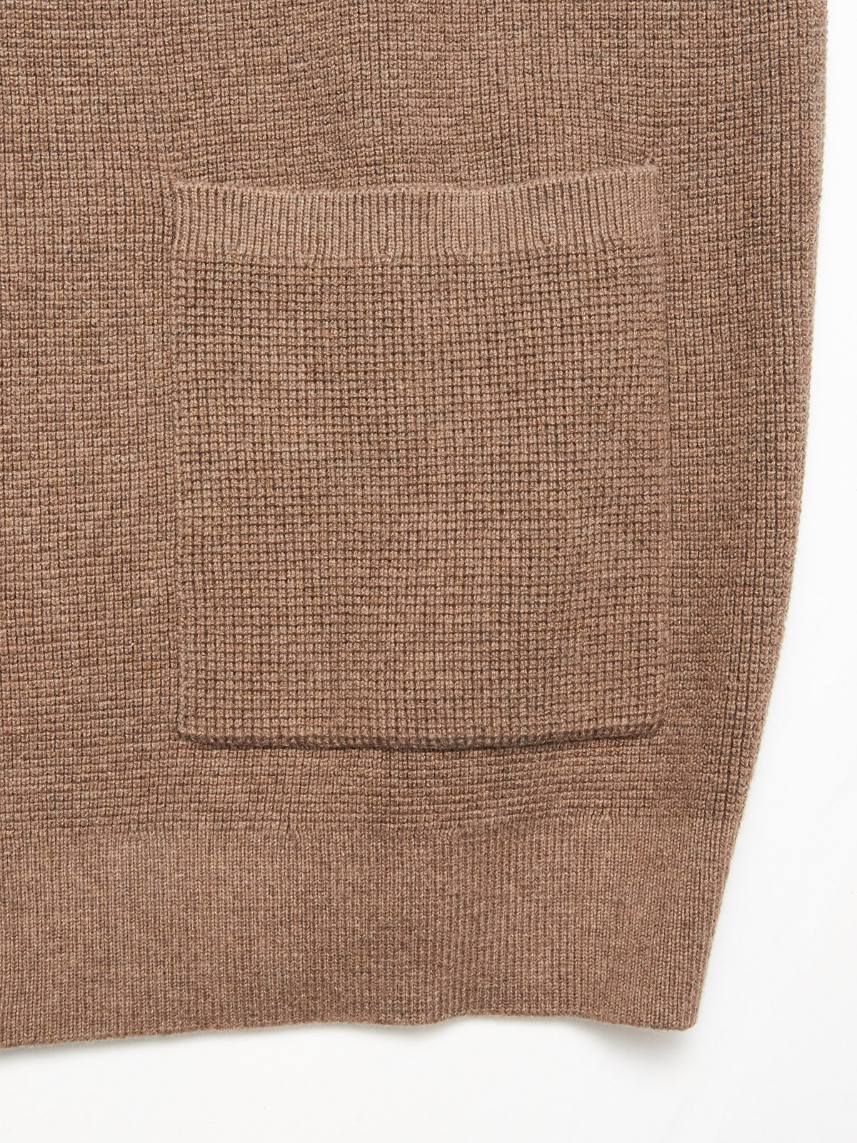 GIFU KNIT CARDIGAN, CHOCOLATE MELANGE