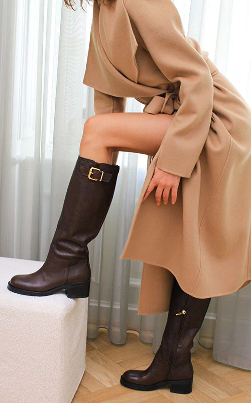 Ottavia Long Biker, Brown