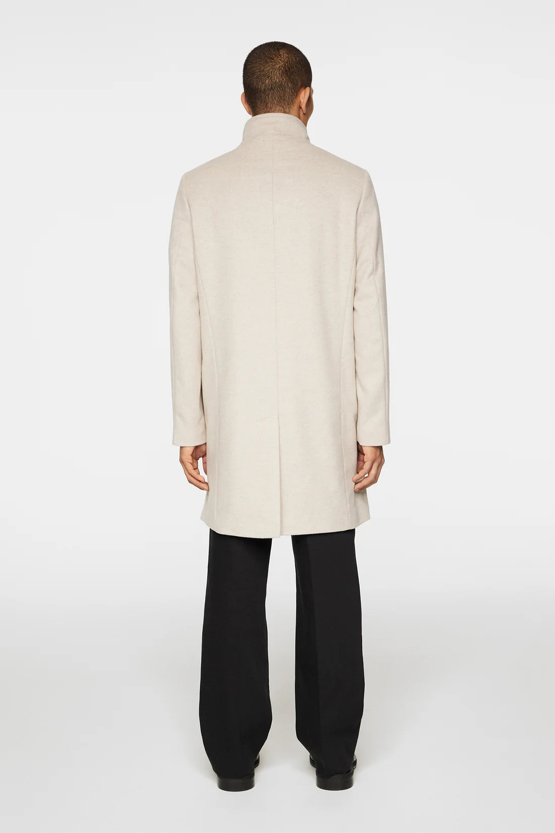 Jesse Melton Cashmere Coat, Moonbeam