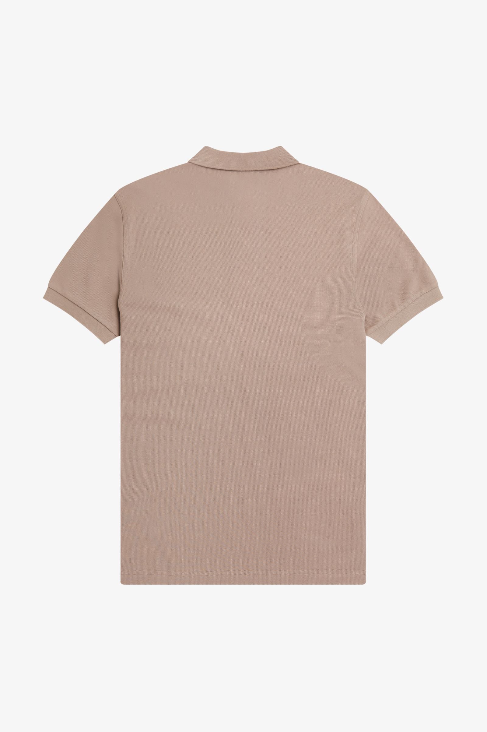 Plain Fred Perry Shirt, Dark Pink/Black