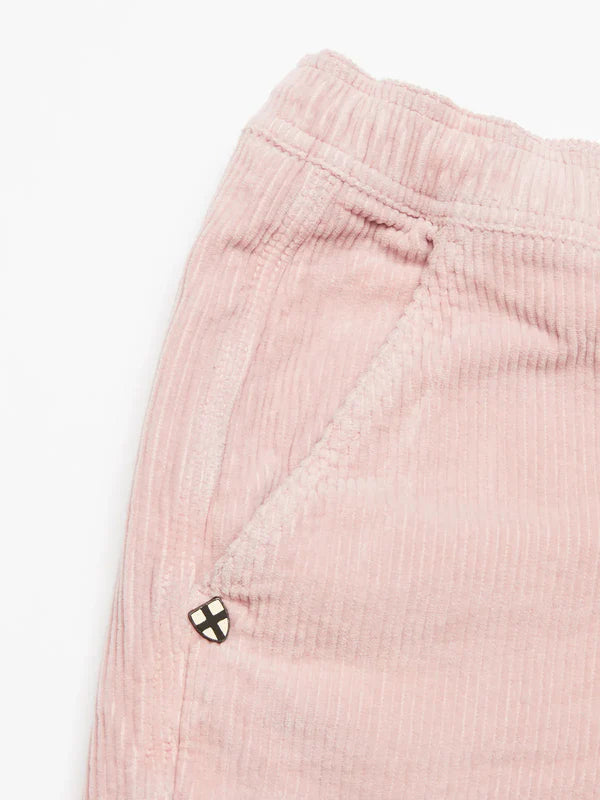 CRIVELLO CORD SHORTS, PORCELAIN PINK