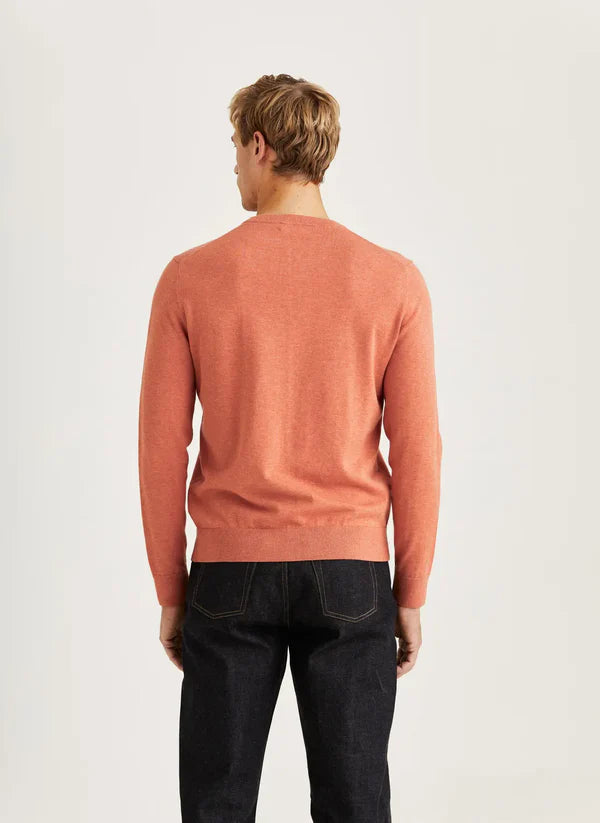 RILEY ONECK KNIT, ORANGE