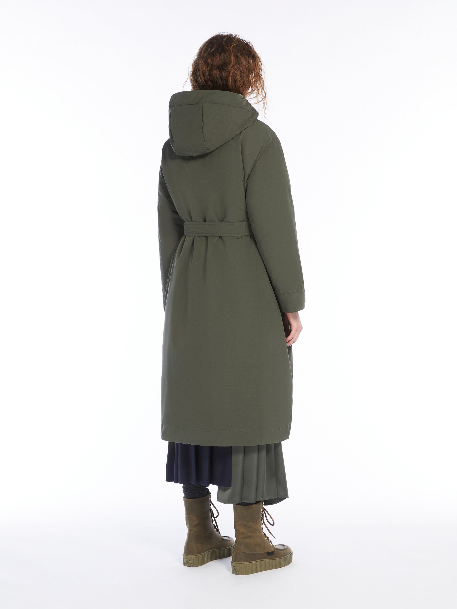 Ussita Quilted Parka, Green
