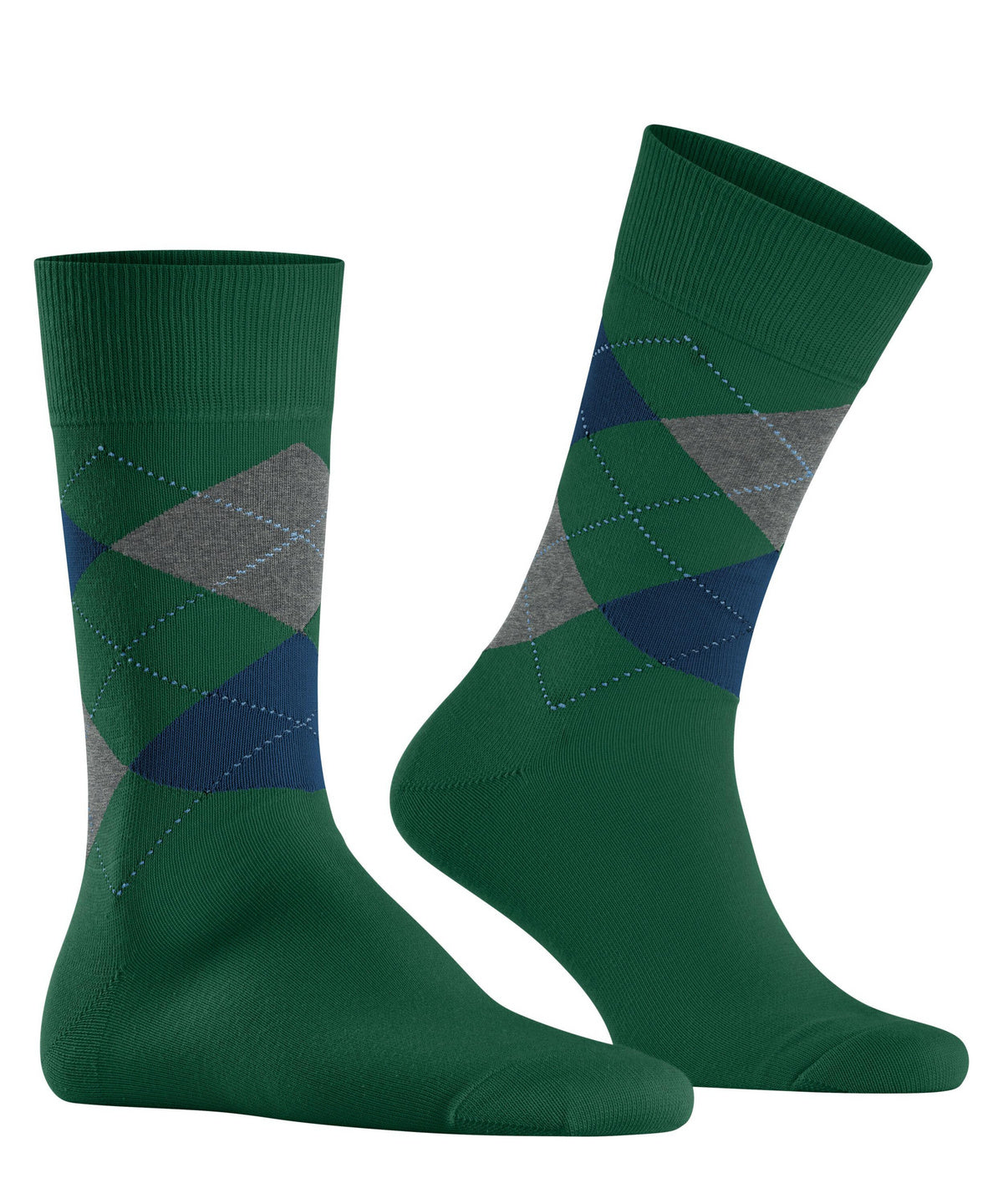 King Socks, Green/Grey