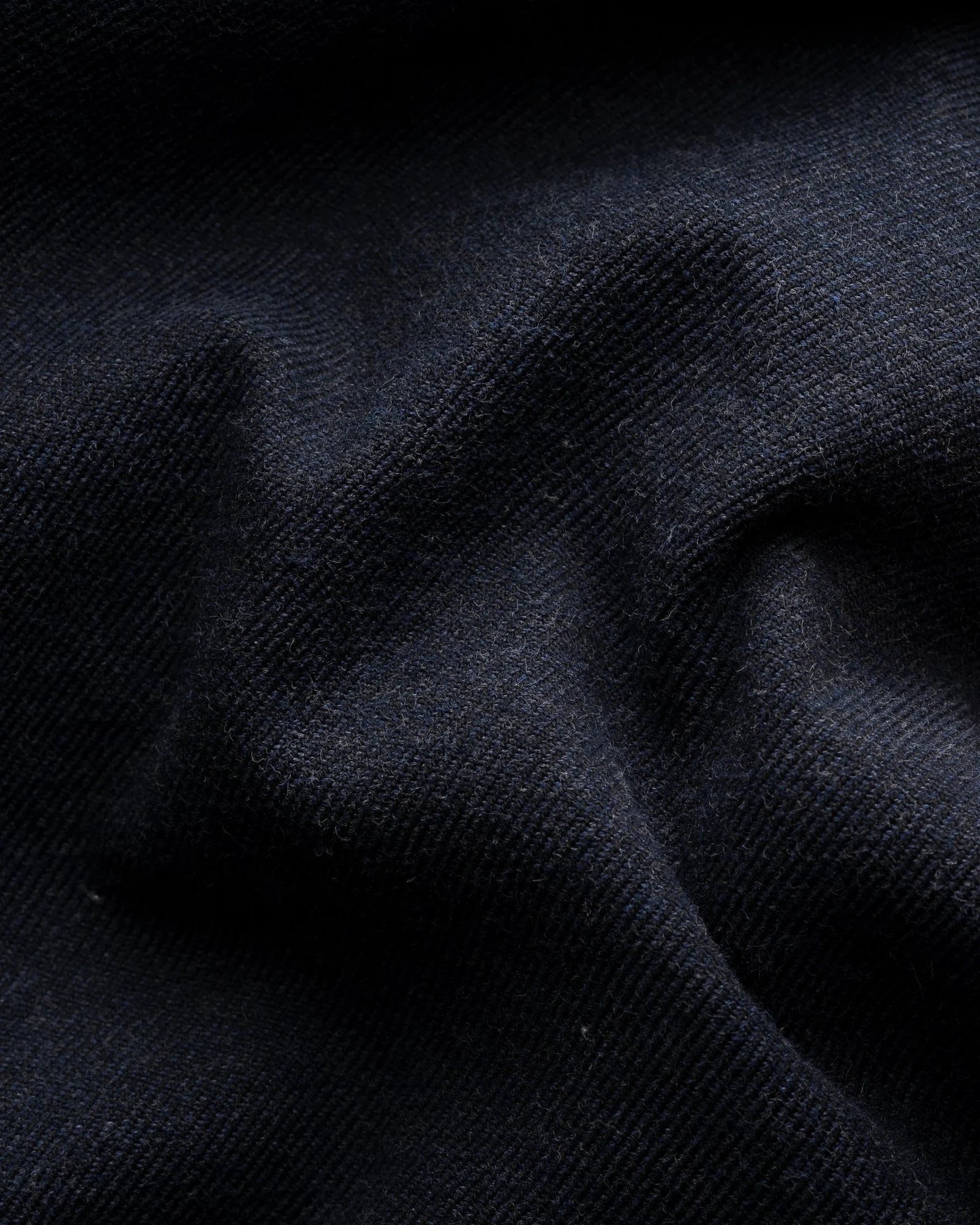 Flannel Shirt, Slim, Navy Blue