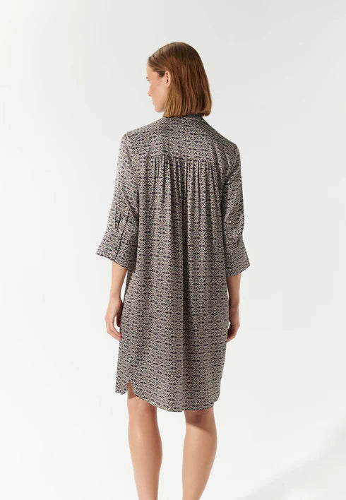 KamillesDea Shirt Dress, Trito Midnight