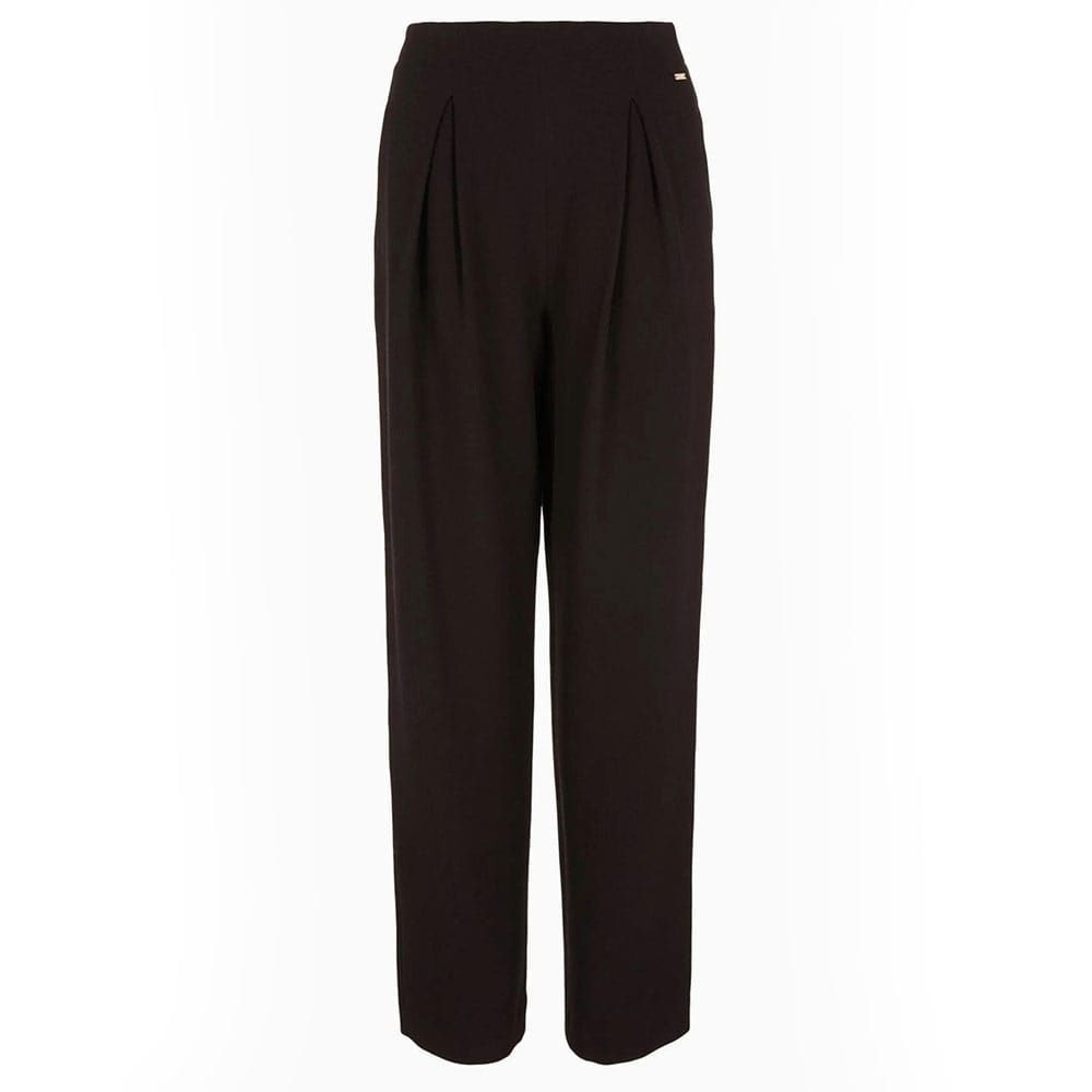 Woman Woven Trouser (black)