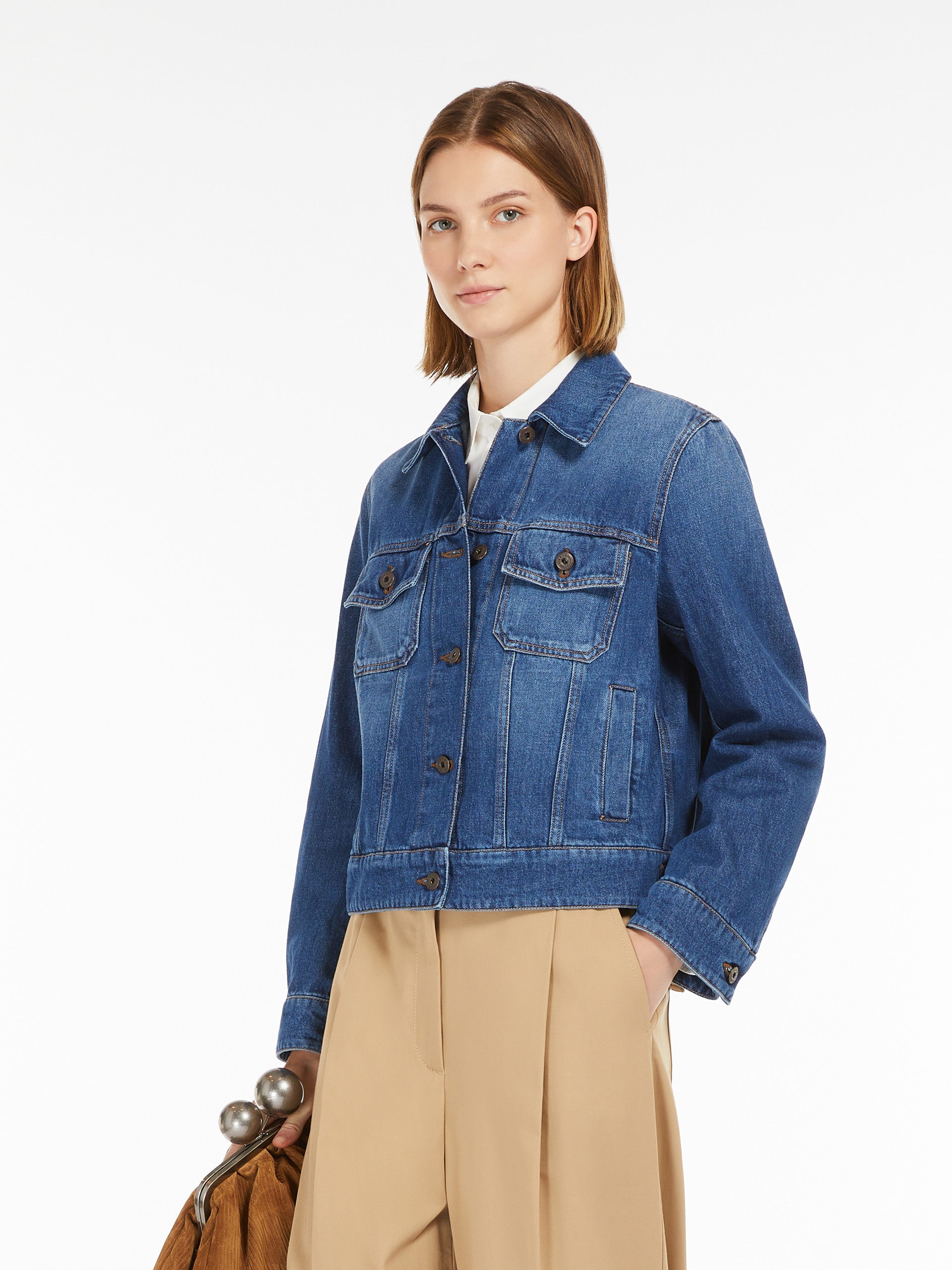 Caduca Jacket, Medium Blue