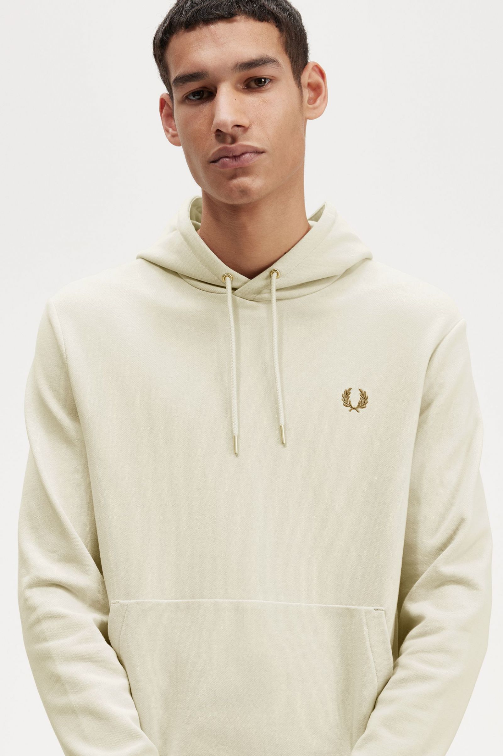 Tipped Hooded Sweatshirt (oatmeal)