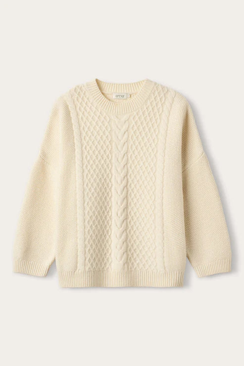 PATRICIA SWEATER, OFF WHITE