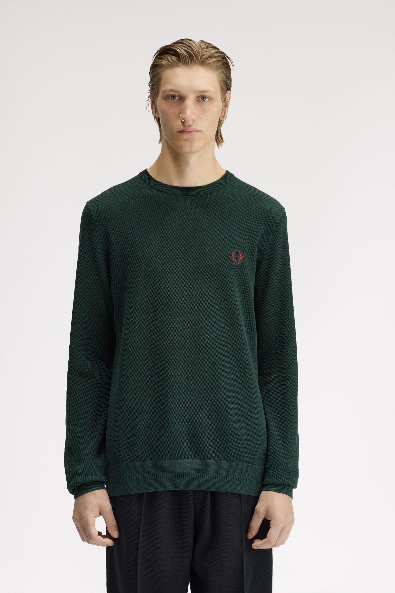 PIQUE STITCH JUMPER, GRASSROOTS