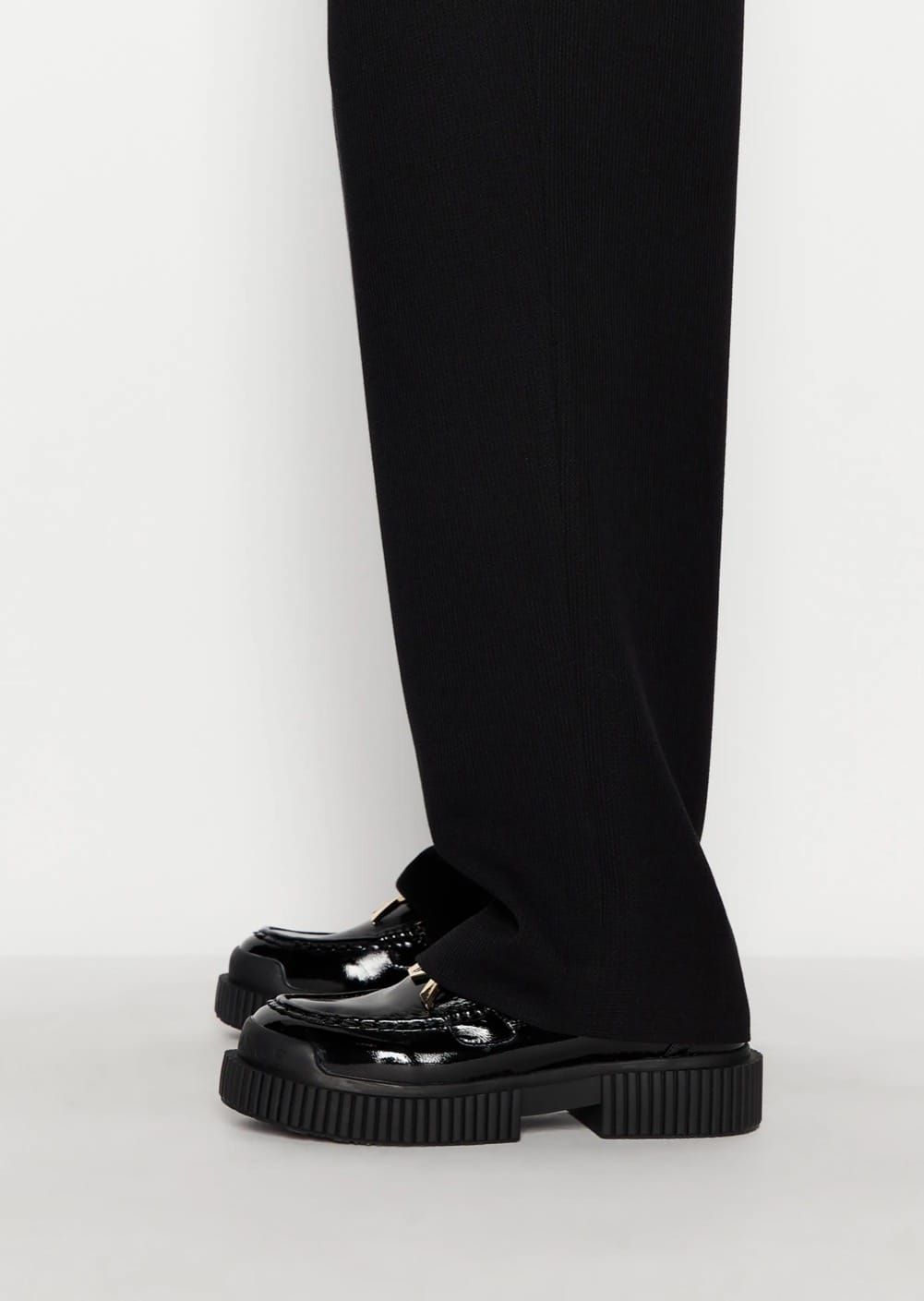 Woman Woven Trouser (black)