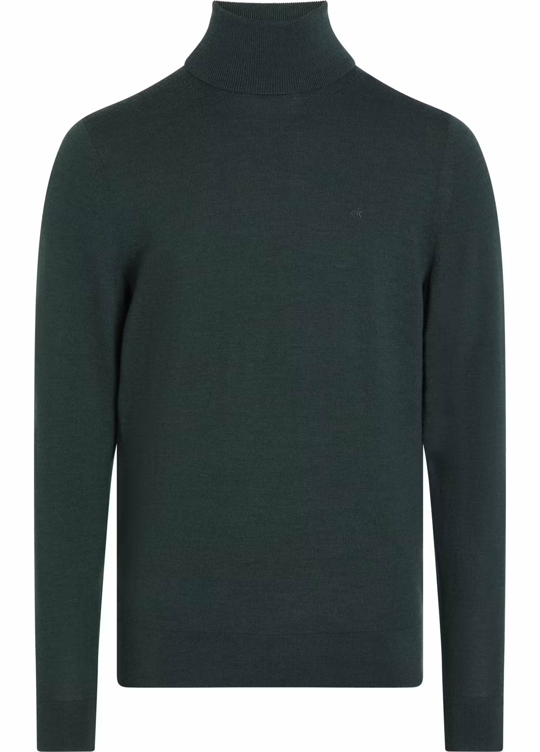 Merino RWS Turtle Neck, Midnight Forest Heather