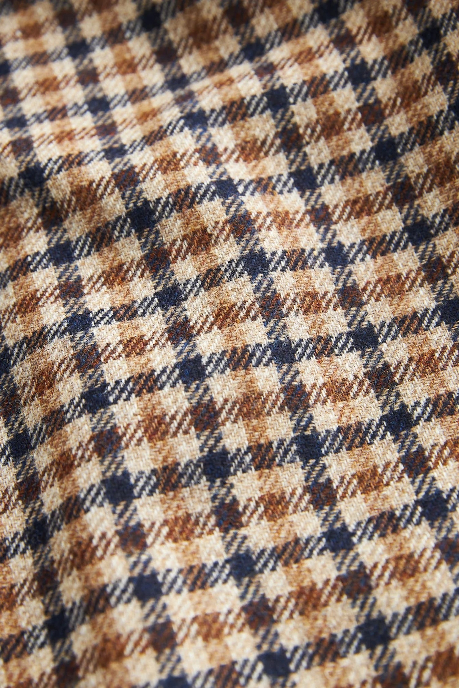 Tweed Check Jkt, Navy