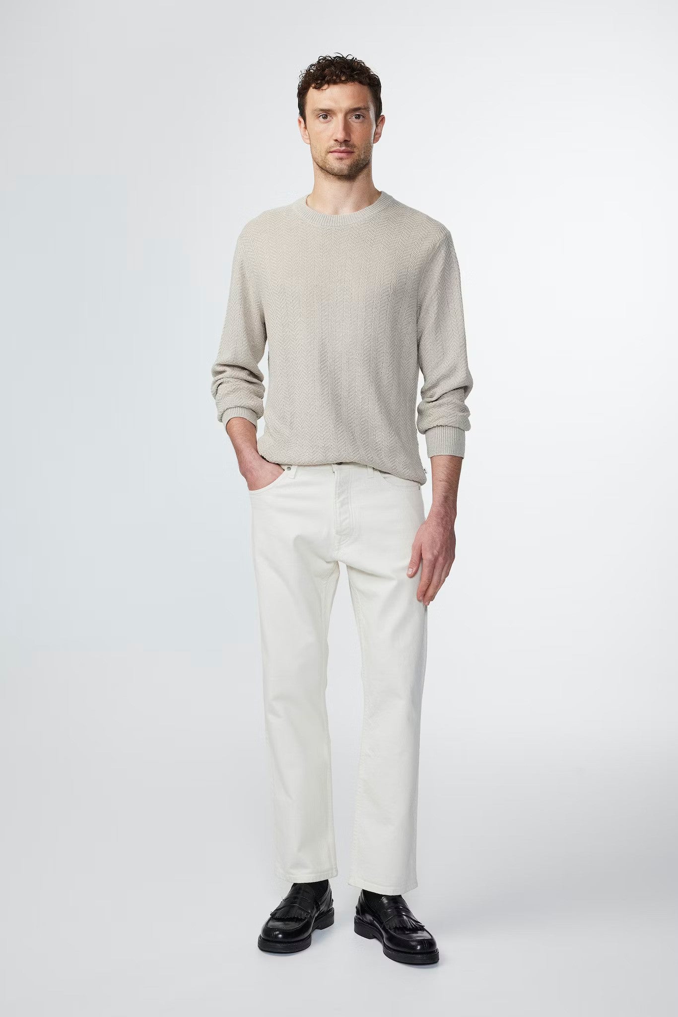 Jaden Crew Neck 6634, Irish Cream