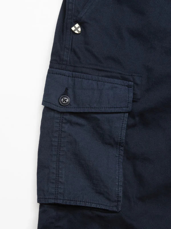 PAULINO CARGO SHORTS, NAVY BLUE